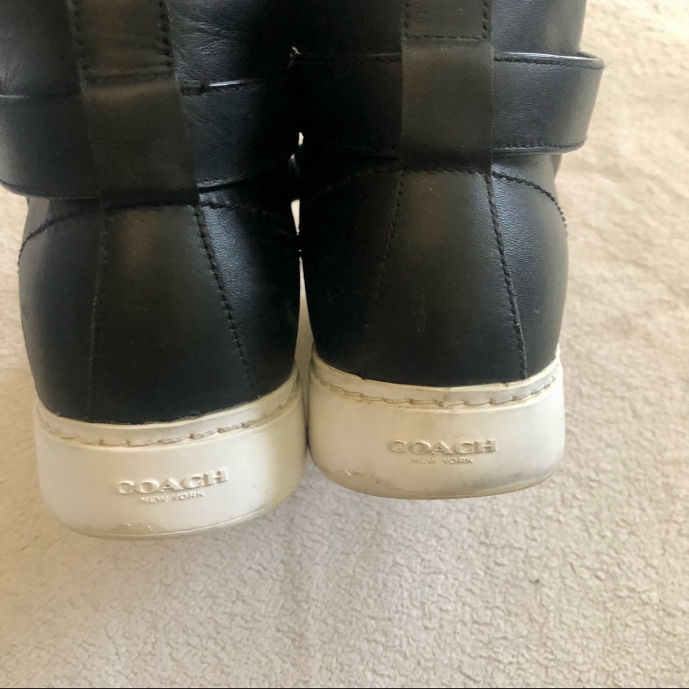 Coach Richmond Soft Napa #Q7091 Black 8.5B - Picture 4 of 10